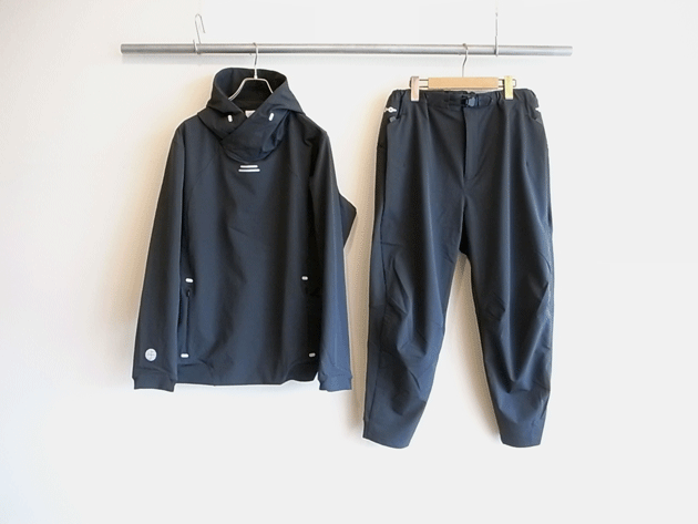 alkphenix ORBIT PARKA + crank vent pants